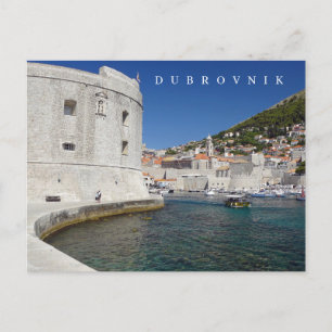 Dubrovnik Fortress uitzicht briefkaart