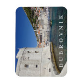 Dubrovnik fortress uitzicht fridge magnet magneet (Verticaal)