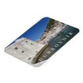 Dubrovnik fortress uitzicht fridge magnet magneet (Linkerzijde)