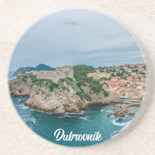 Dubrovnik haven en onderzetter centrum (Voorkant)