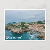 Dubrovnik haven en stadscentrum briefkaart (Voorkant)