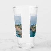 Dubrovnik haven en stadscentrum glas (Links)