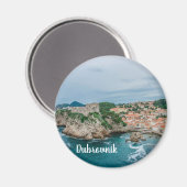 Dubrovnik haven en stadscentrum magneet (Voorkant / Achterkant)