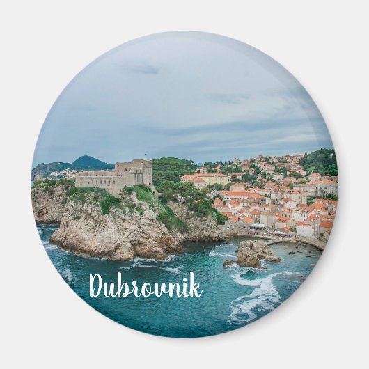 Dubrovnik haven en stadscentrum magneet (Voorkant)