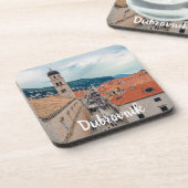 Dubrovnik hoofdstraat, Kroatië Bier Onderzetter (Linkerzijde)