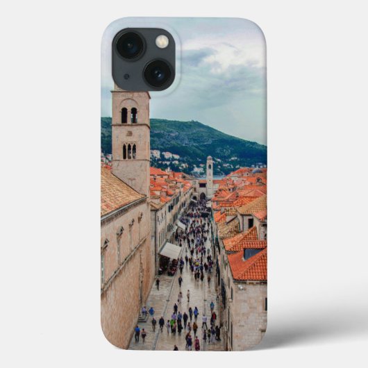 Dubrovnik hoofdstraat, Kroatië Case-Mate iPhone Case (Achterkant)