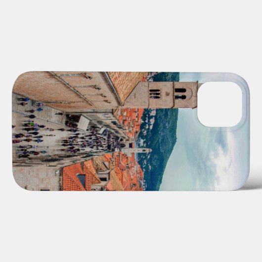 Dubrovnik hoofdstraat, Kroatië Case-Mate iPhone Case (Achterkant (horizontaal))