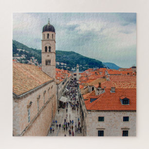Dubrovnik hoofdstraat, Kroatië Legpuzzel