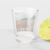 Dubrovnik hoofdstraat, Kroatië Shot Glas (Achterkant)