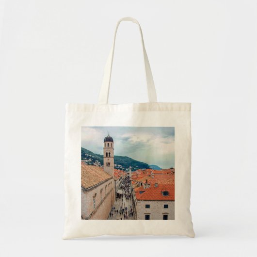 Dubrovnik hoofdstraat, Kroatië Tote Bag (Voorkant)