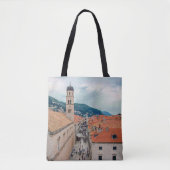 Dubrovnik hoofdstraat, Kroatië Tote Bag (Voorkant)
