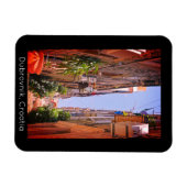 Dubrovnik in de oude stadscentra II-vakantieoorden Magneet (Horizontaal)
