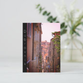 Dubrovnik in de Oude Stadswal III Feestdagenkaart (Staand voorkant)
