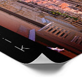 Dubrovnik in de Oude Stadswal III Poster (Hoek)