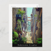 Dubrovnik in de Oude stadzalen Feestdagenkaart (Voorkant / Achterkant)