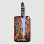 Dubrovnik in de Oude Walls II-feestdag Bagagelabel (Voorkant (verticaal))