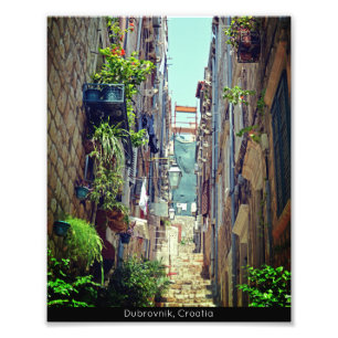 Dubrovnik in het oude stadhuis foto afdruk