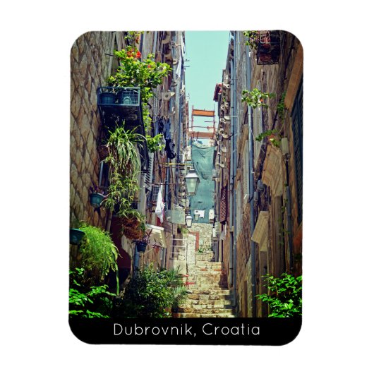 Dubrovnik in het oude stadhuis Walls Holiday Postc Magneet (Verticaal)