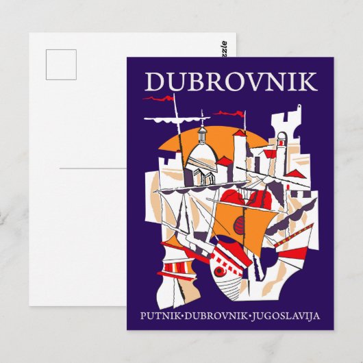 Dubrovnik, Joegoslavië Briefkaart (Voorkant / Achterkant)