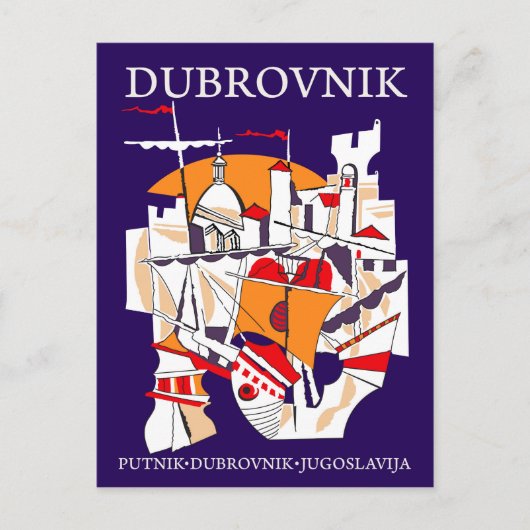 Dubrovnik, Joegoslavië Briefkaart (Voorkant)