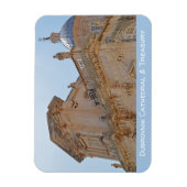 Dubrovnik kathedraal en schatkist magneet (Verticaal)