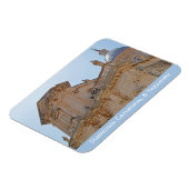 Dubrovnik kathedraal en schatkist magneet (Linkerzijde)