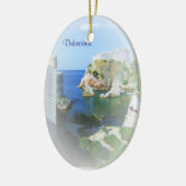 Dubrovnik Kroatië Aangepaste kerstversiering Keramisch Ornament (Links)