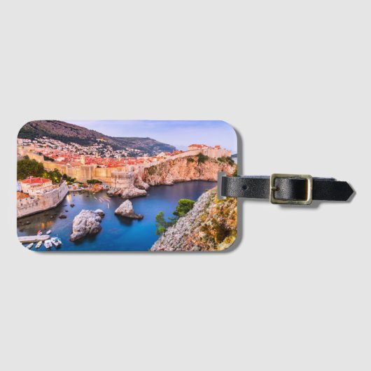 Dubrovnik Kroatië Bagagelabel (Voorkant (horizontaal))