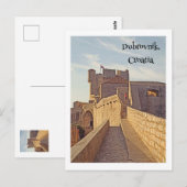 Dubrovnik Kroatië Briefkaart (Voorkant / Achterkant)