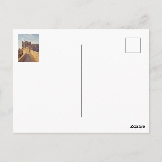 Dubrovnik Kroatië Briefkaart (Achterkant)