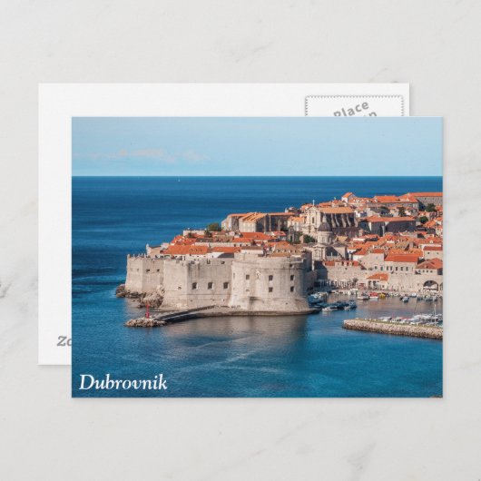 Dubrovnik, Kroatië Briefkaart (Voorkant / Achterkant)