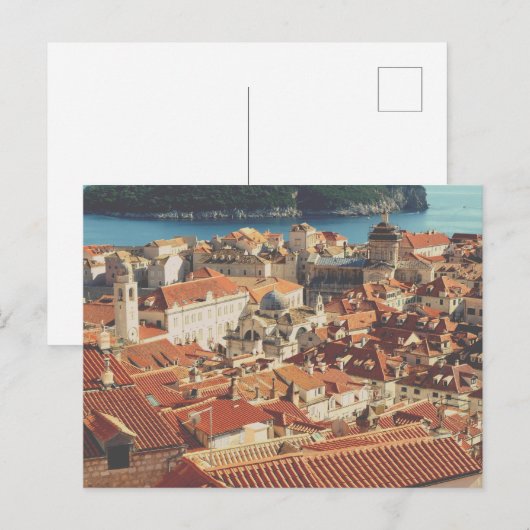 Dubrovnik, Kroatië Briefkaart (Voorkant / Achterkant)