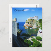 Dubrovnik Kroatië Briefkaart (Voorkant / Achterkant)