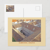 DUBROVNIK, KROATIE BRIEFKAART (Voorkant / Achterkant)