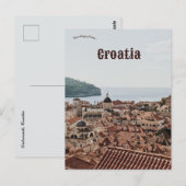 Dubrovnik Kroatië Briefkaart (Voorkant / Achterkant)