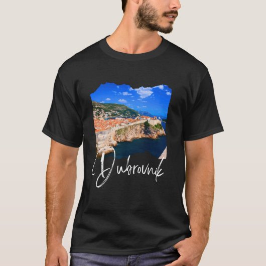 Dubrovnik Kroatië Dubrovnik T-shirt (Voorkant)