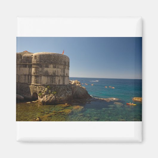 Dubrovnik, Kroatië. Fort Bokar. Magneet (Voorkant)