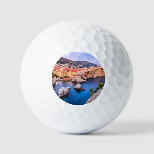 Dubrovnik Kroatië Golfballen (Voorkant)