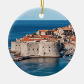 Dubrovnik, Kroatië Keramisch Ornament (Voorkant)