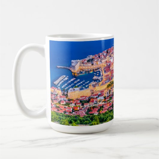 Dubrovnik Kroatië Koffiemok (Links)