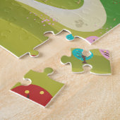dubrovnik kroatië landschapsposter. legpuzzel (Zijkant)