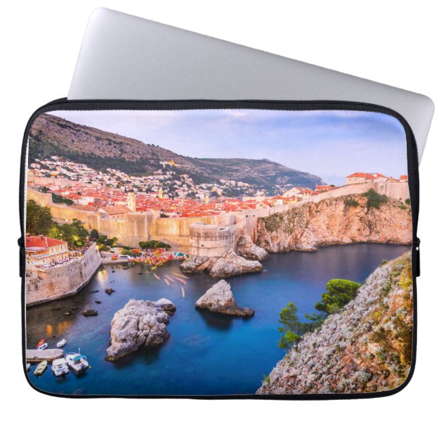 Dubrovnik Kroatië Laptop Sleeve (Voorkant)