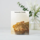 Dubrovnik Kroatië Lovrijenac Fortress Briefkaart (Staand voorkant)