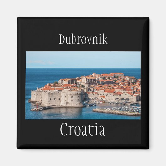 Dubrovnik, Kroatië magneet (Voorkant)