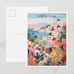 Dubrovnik Kroatië Reizen Briefkaart