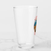 Dubrovnik Kroatië Retro Distressed Circle Glas (Rechts)