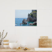 Dubrovnik Kroatië Rocks Holiday Poster (Keuken)