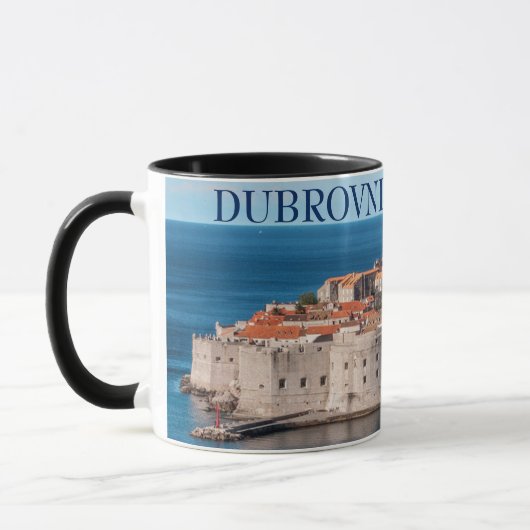 Dubrovnik Kroatië Schilderachtig Mok (Links)