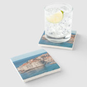 Dubrovnik, Kroatië Stenen Onderzetter (Zijkant)