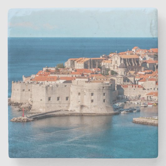 Dubrovnik, Kroatië Stenen Onderzetter (Voorkant)